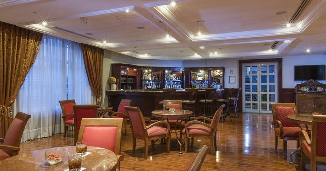 Lobby Bar Hôtel Krystal Satélite María Bárbara Tlalnepantla de Baz